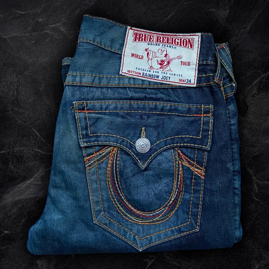 True Religion Rainbow Joey Jeans