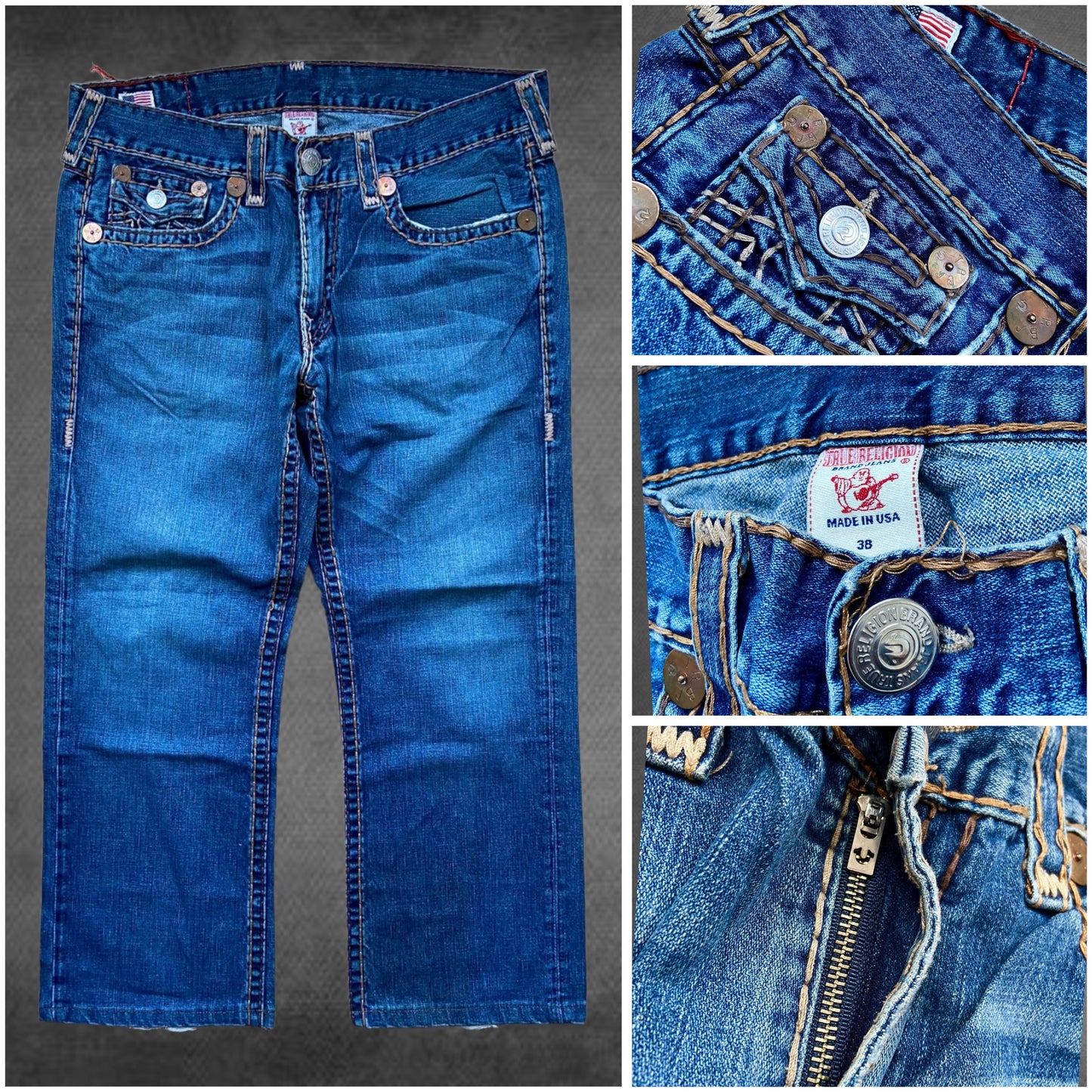 True Religion Ricky Super T Jeans