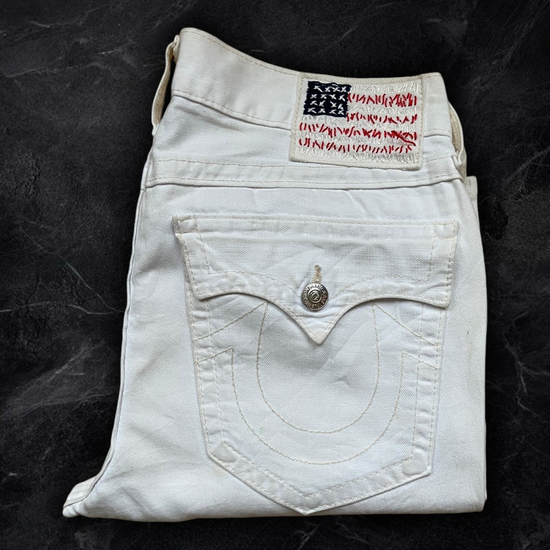 True Religion USA Flag Jeans