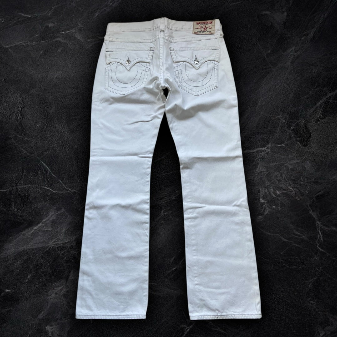 True Religion “Big T” Stitch Jeans