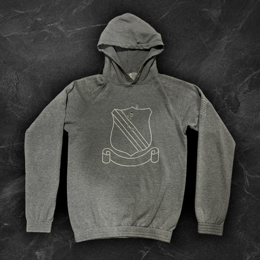 Number (N)ine Grey AW01 Shield Hoodie