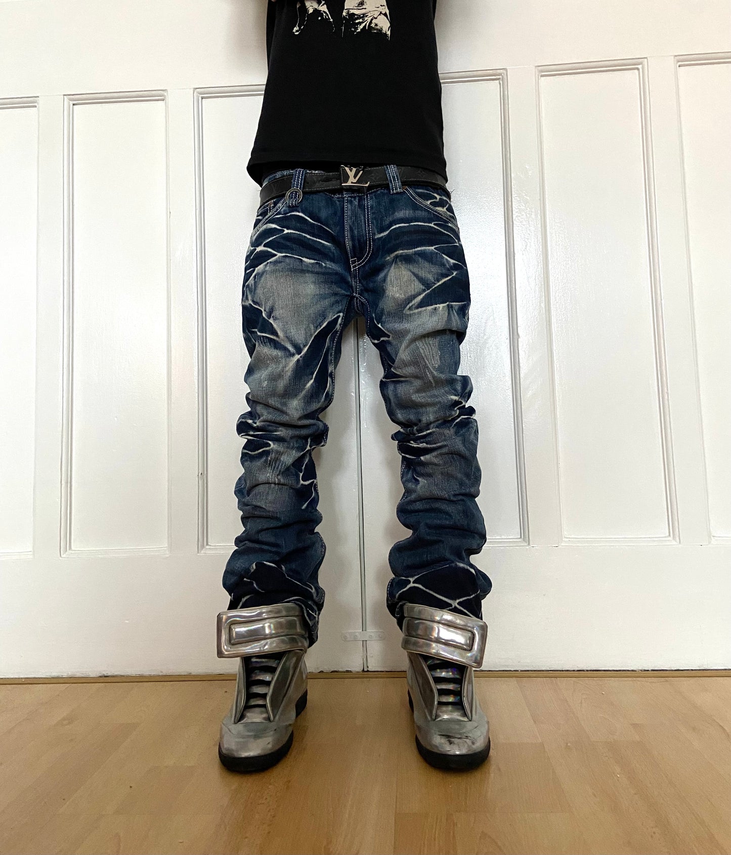 Crazy PPFM x Tornado Mart Style J-Cut Jeans