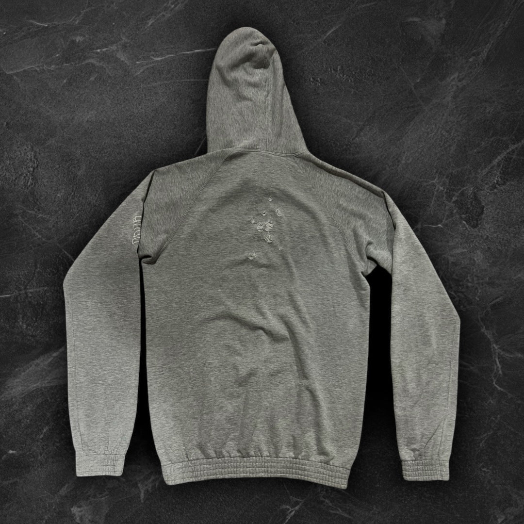 Number (N)ine Grey AW01 Shield Hoodie