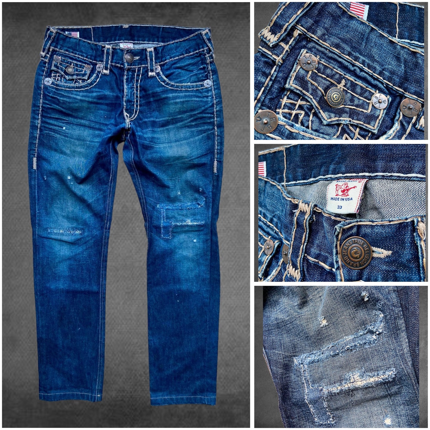 True Religion Billy Super T Jeans