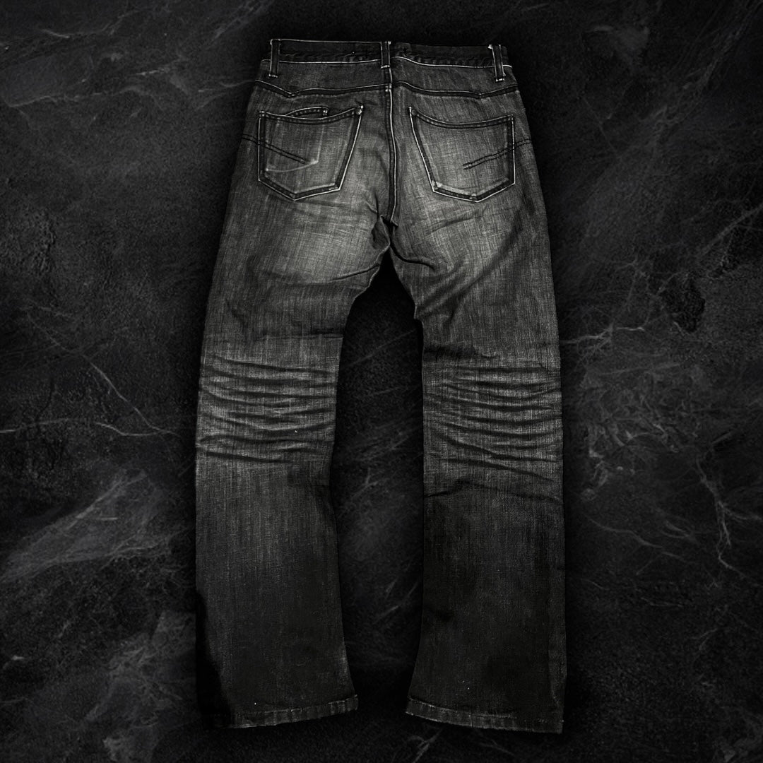 Japanese branded flare denim