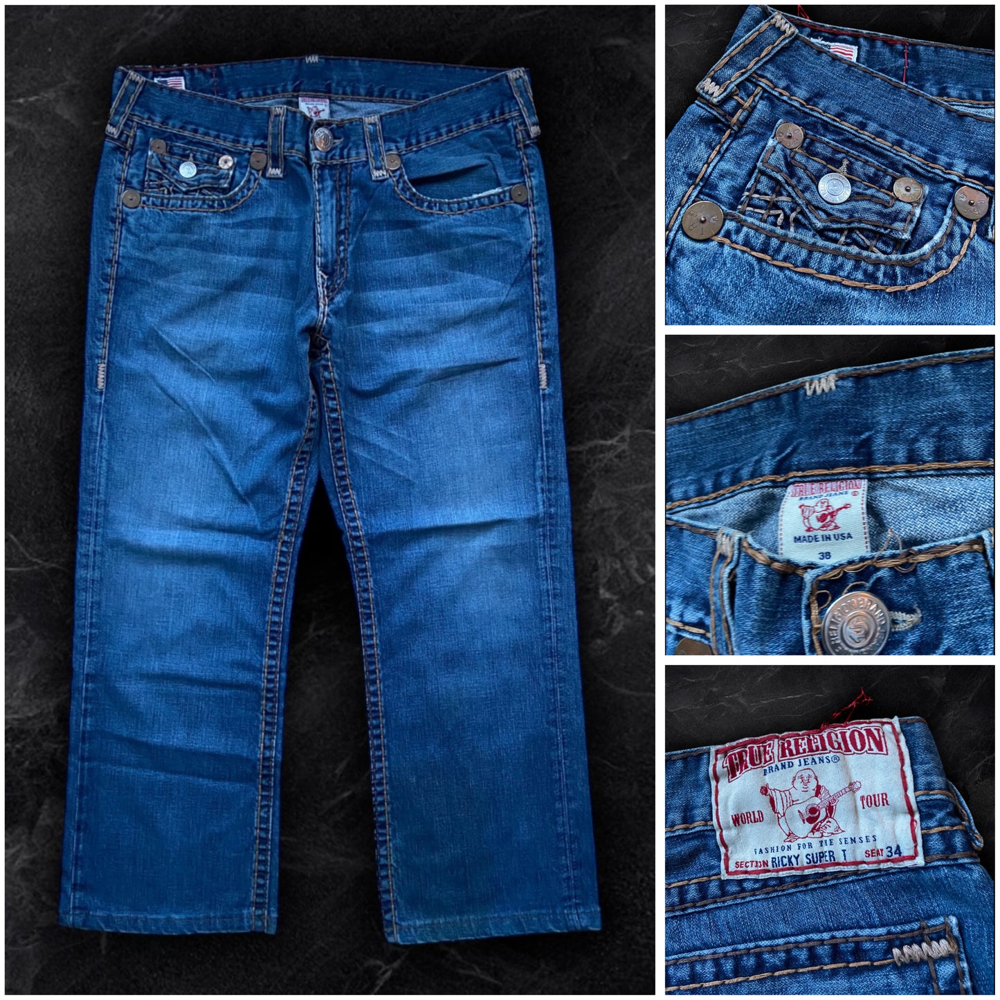 True Religion Ricky Super T Jeans