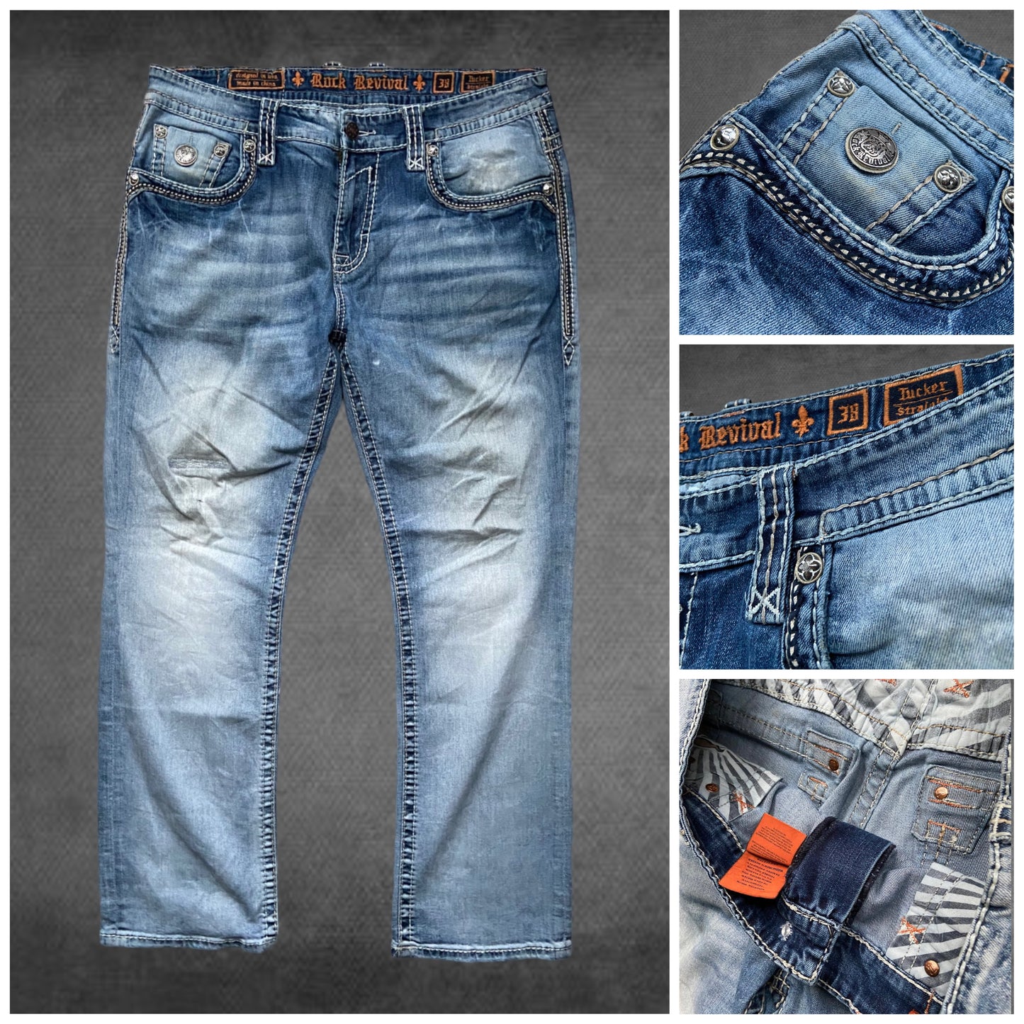 Rock Revival Tucker Straight Jeans