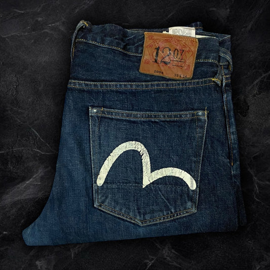 Evisu Lot 2008 Seagull Logo Jeans