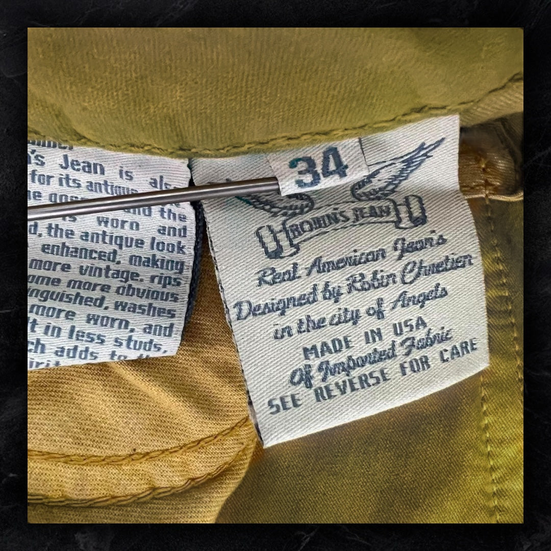 “Dust Yellow” Robins Jeans
