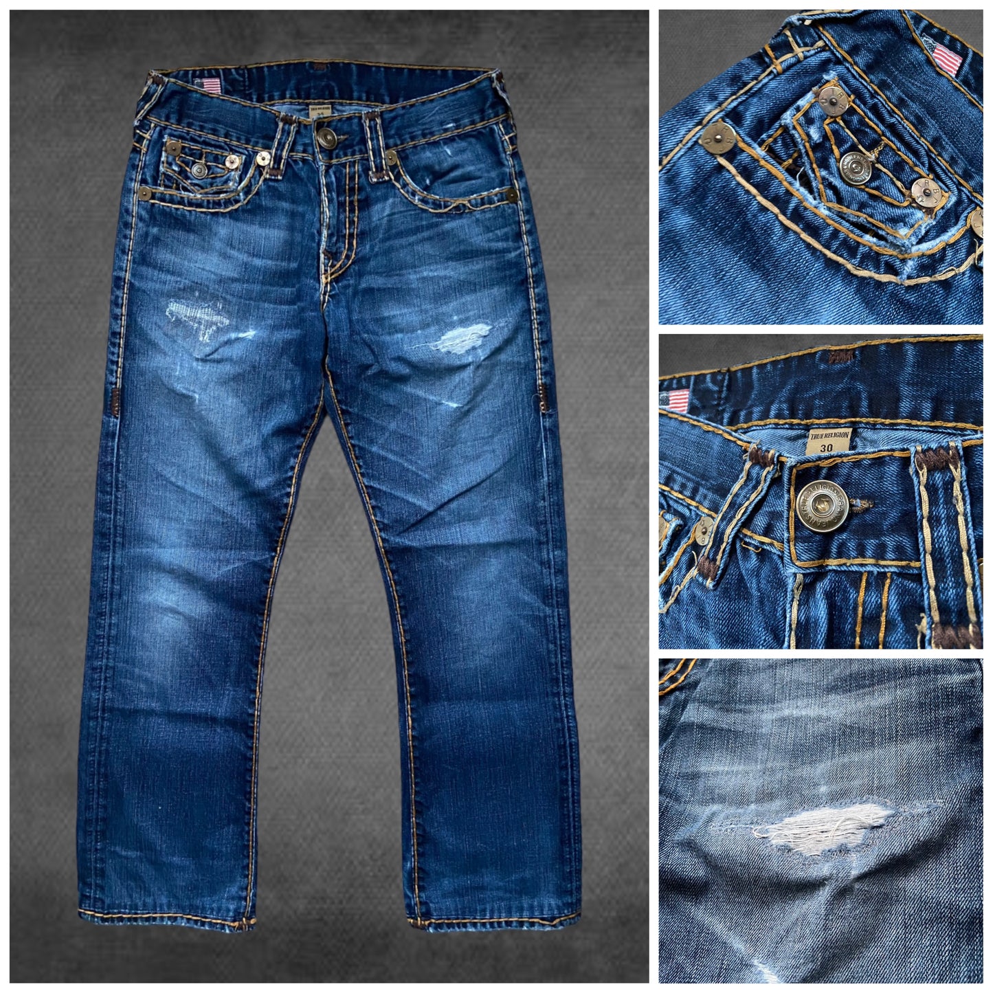 True Religion Vintage Super T Jeans