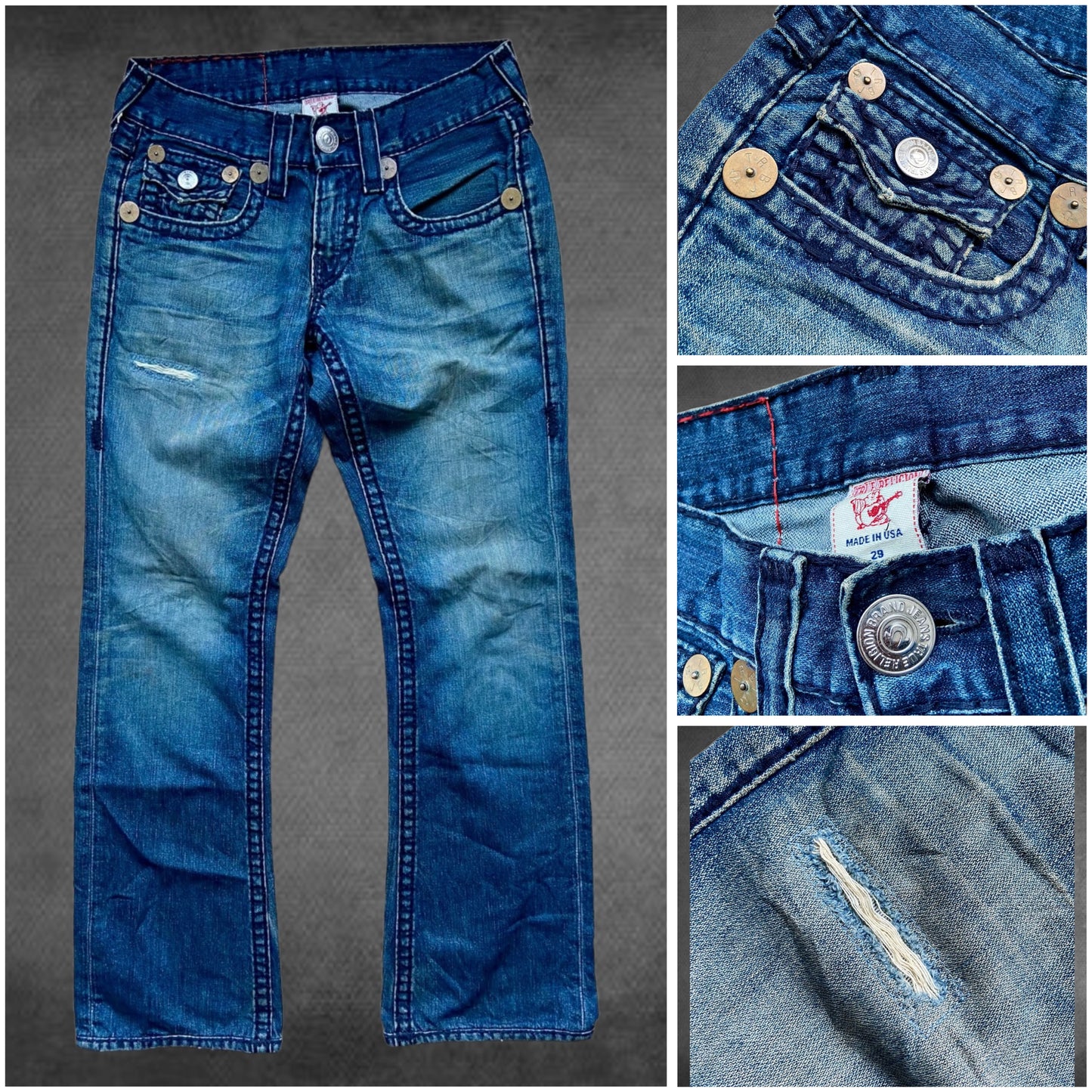 True Religion Billy Super T Jeans