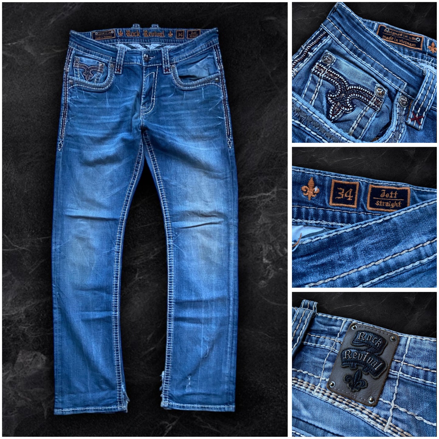 Rock Revival Jett Straight Jeans