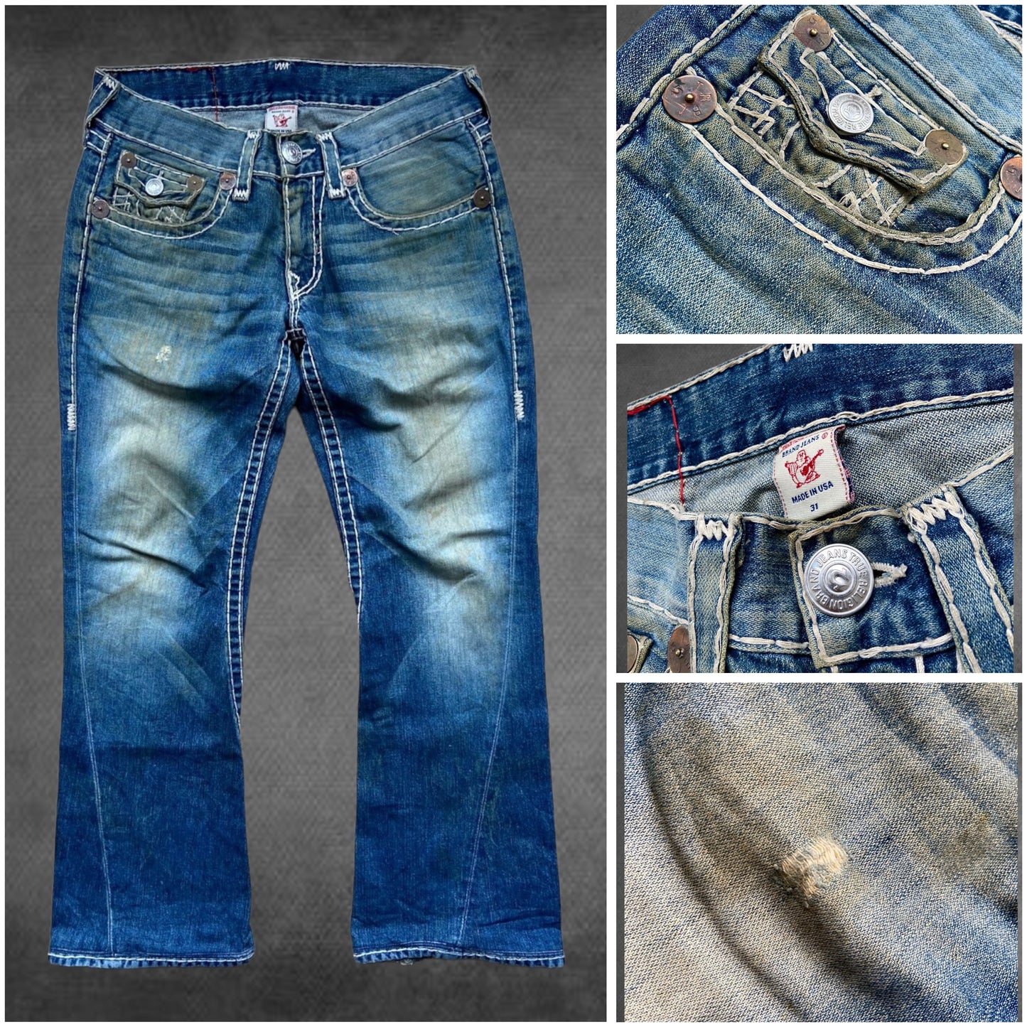 True Religion Joey Super T Jeans