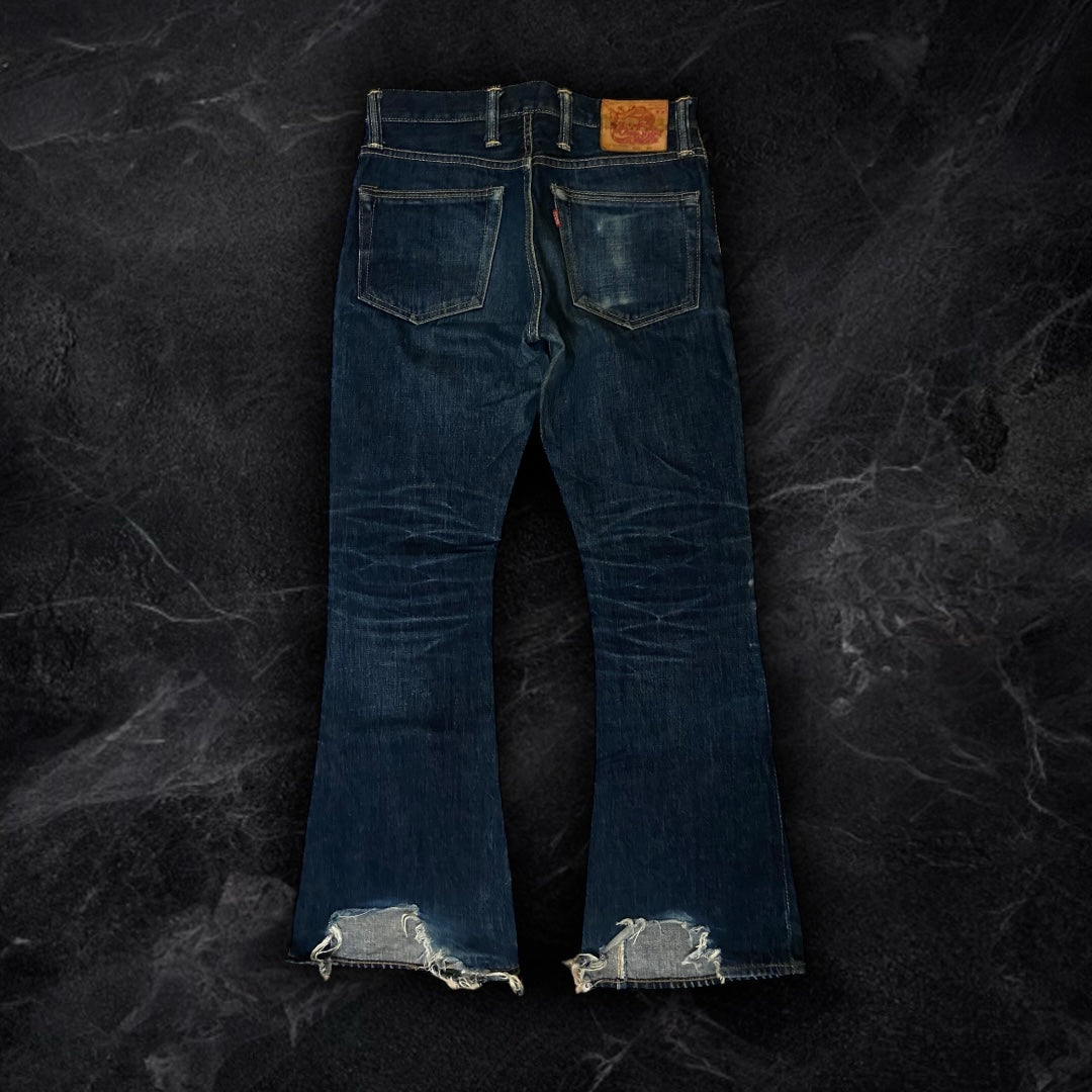 Japanese Branded Flared Jeans