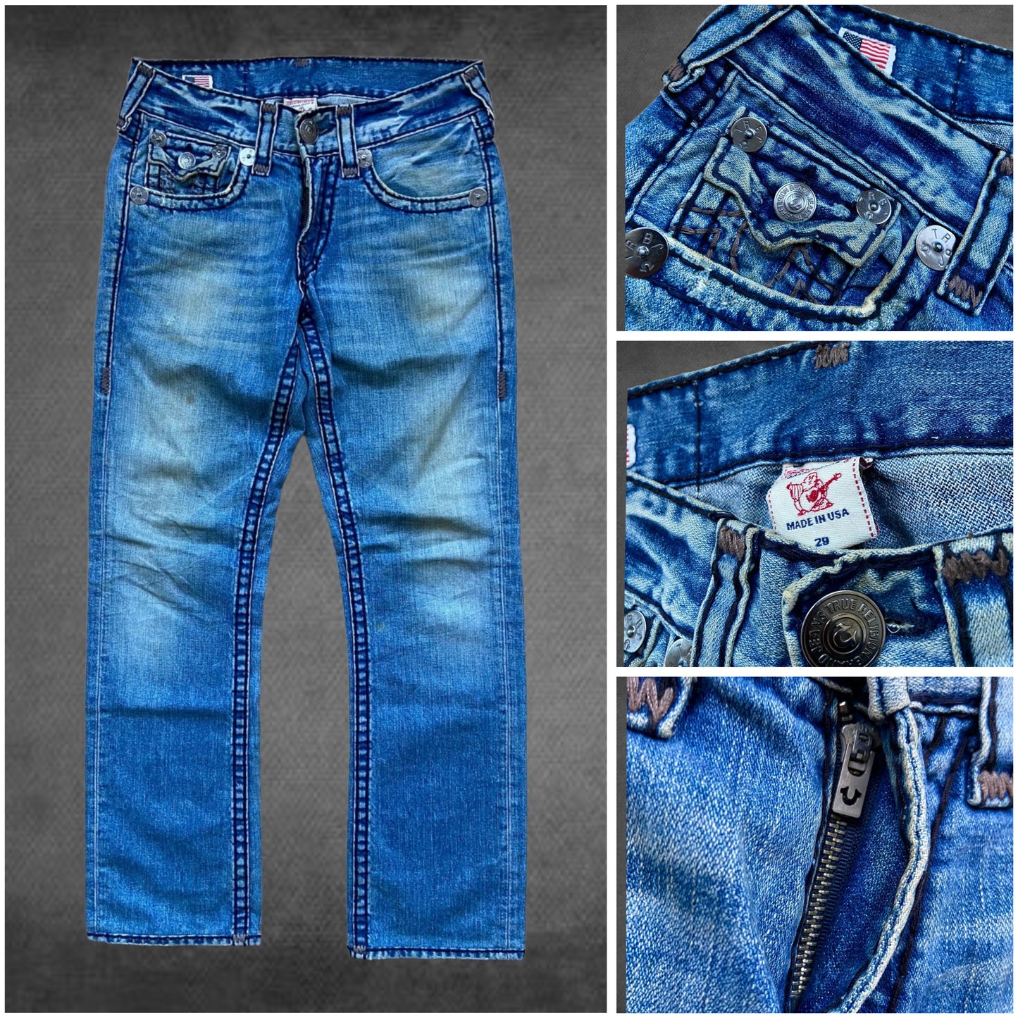 True Religion Ricky Super T Jeans