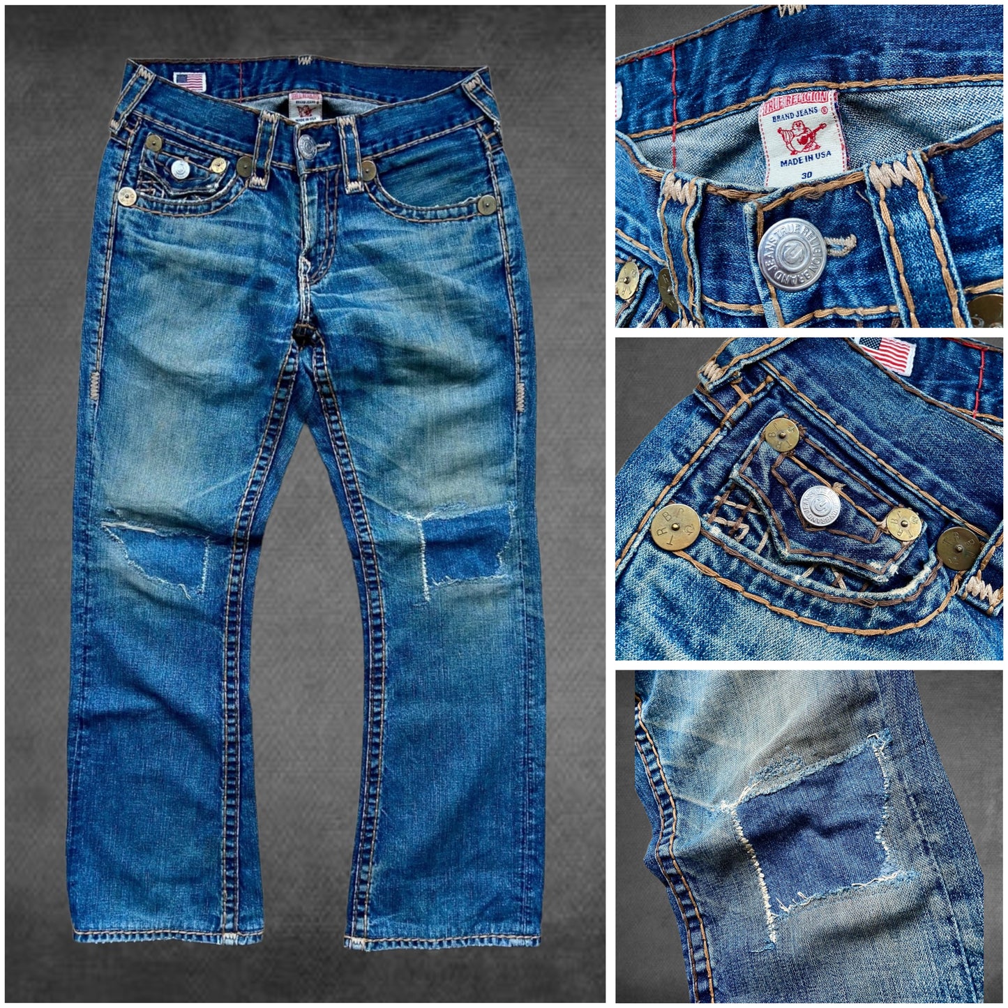 True Religion Billy Super T Jeans