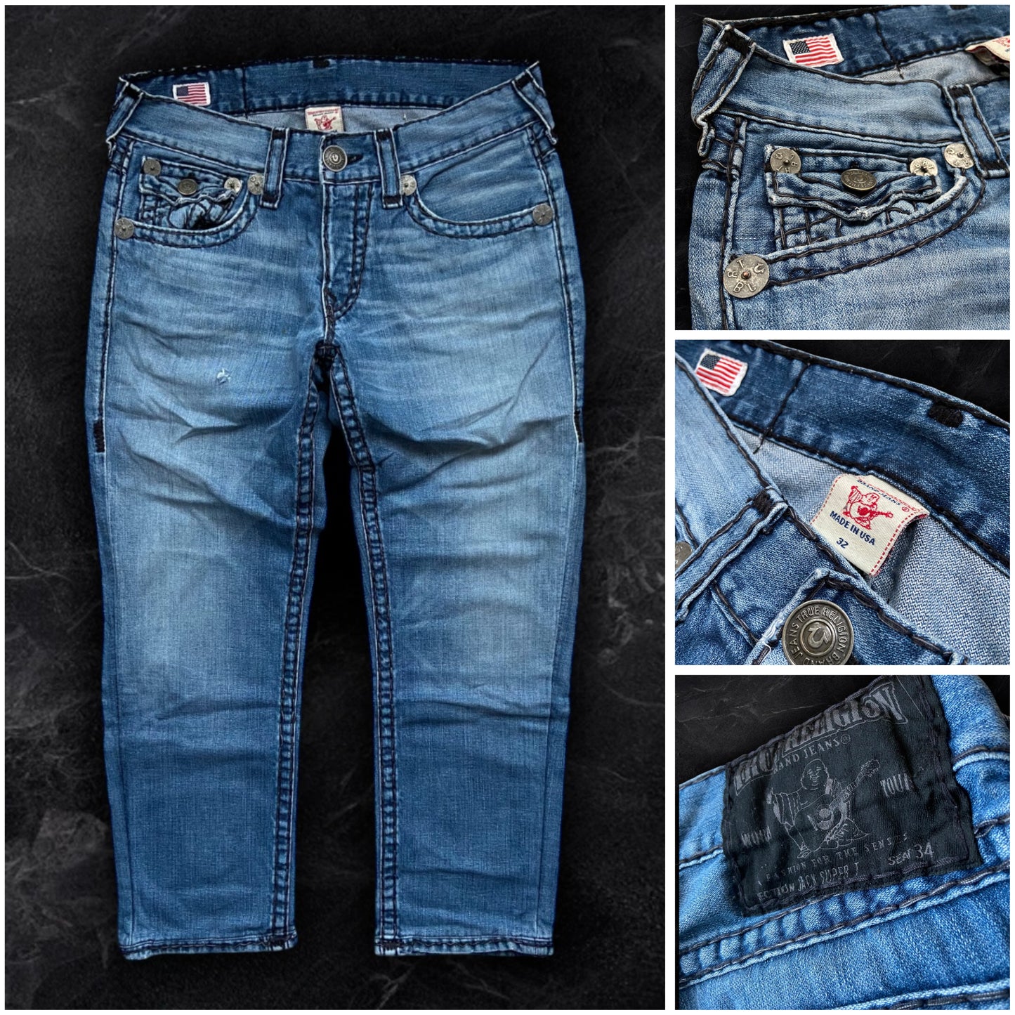 True Religion Jack Super T Jeans