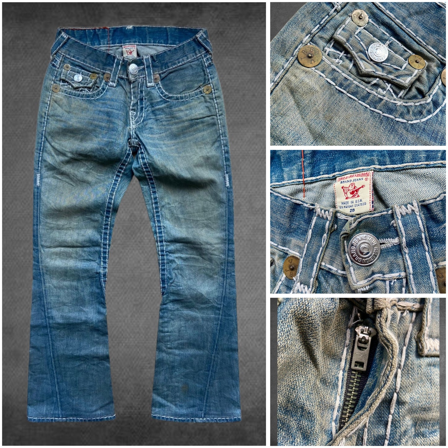 True Religion Joey Super T Jeans