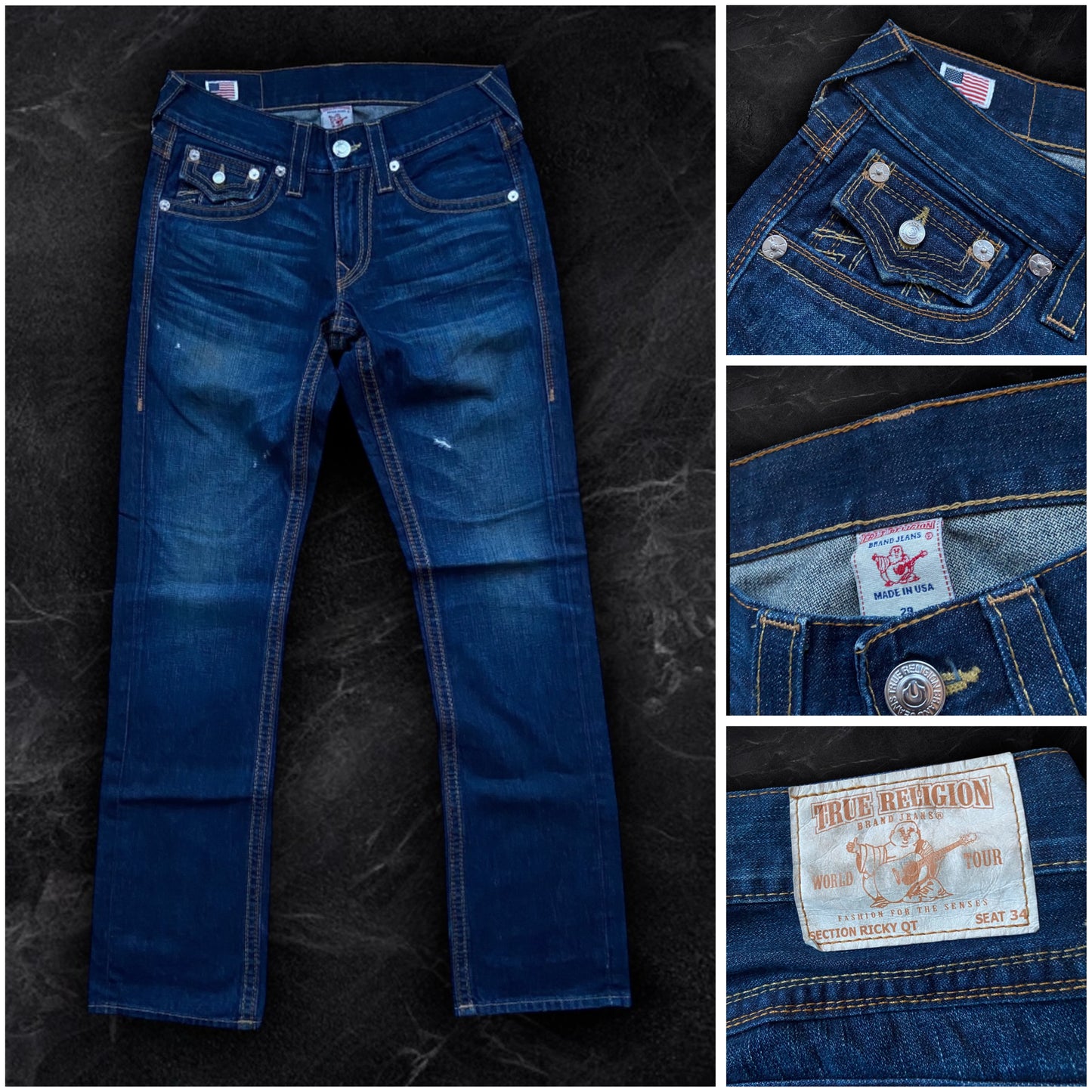 True Religion Ricky Qt Jeans