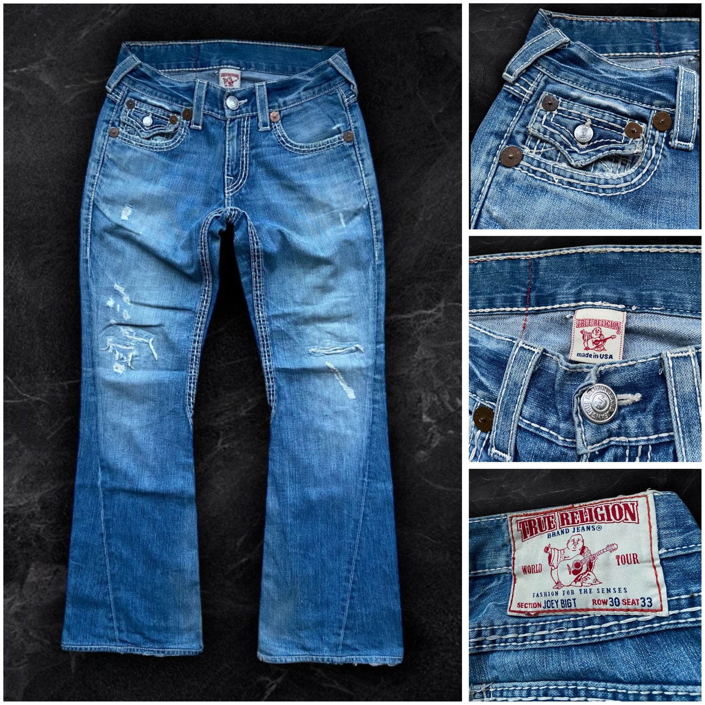 True Religion Joey Big T Jeans