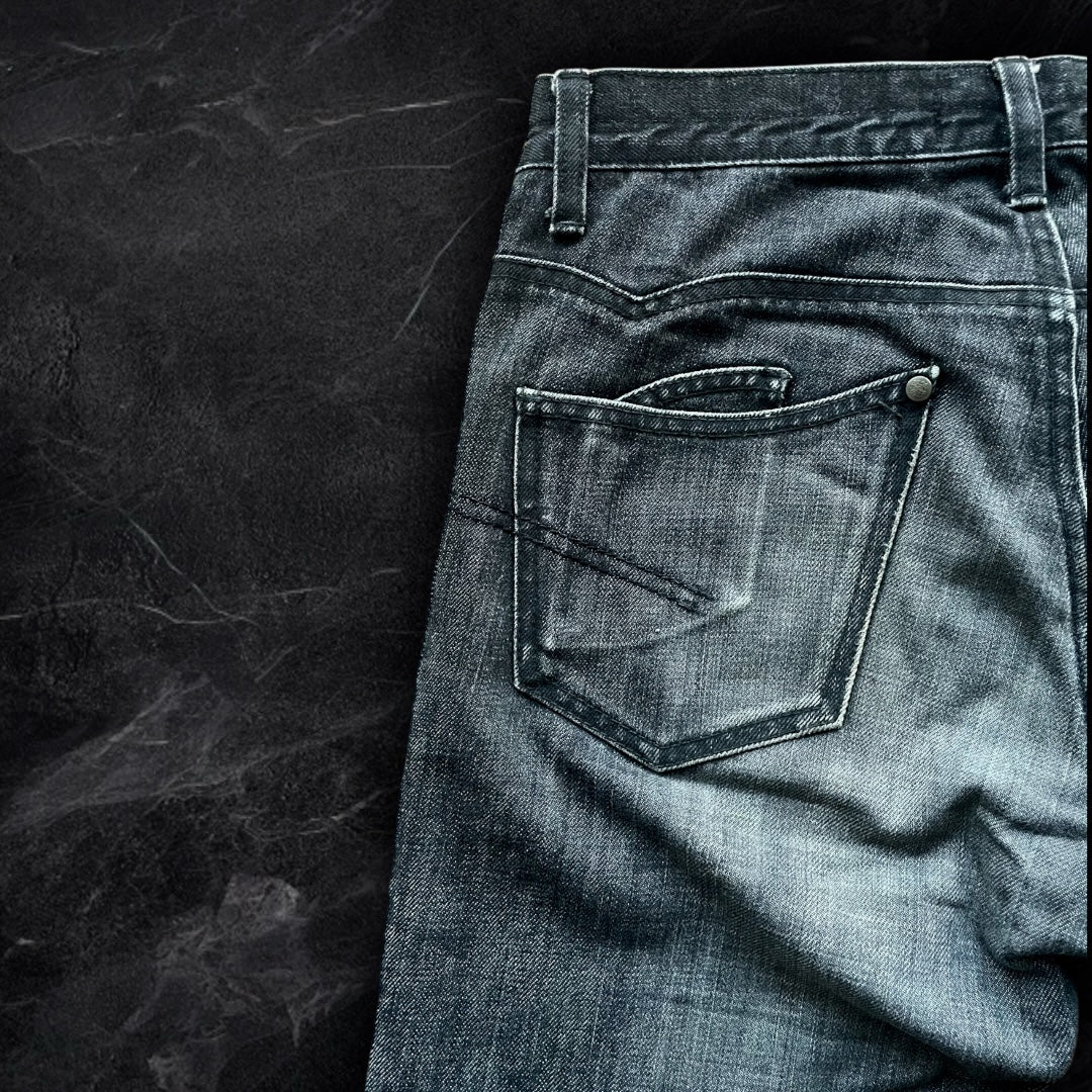 Japanese branded flare denim