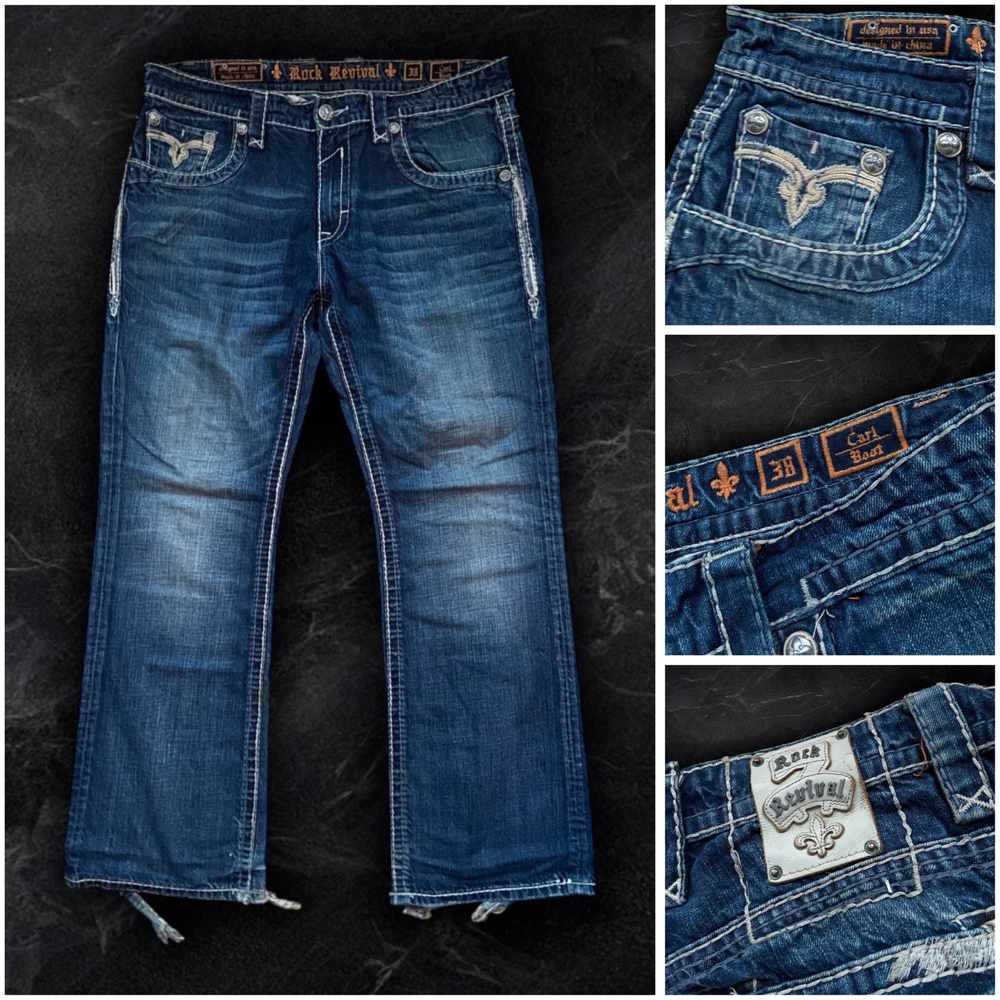 Rock Revival Carl Bootcut Jeans