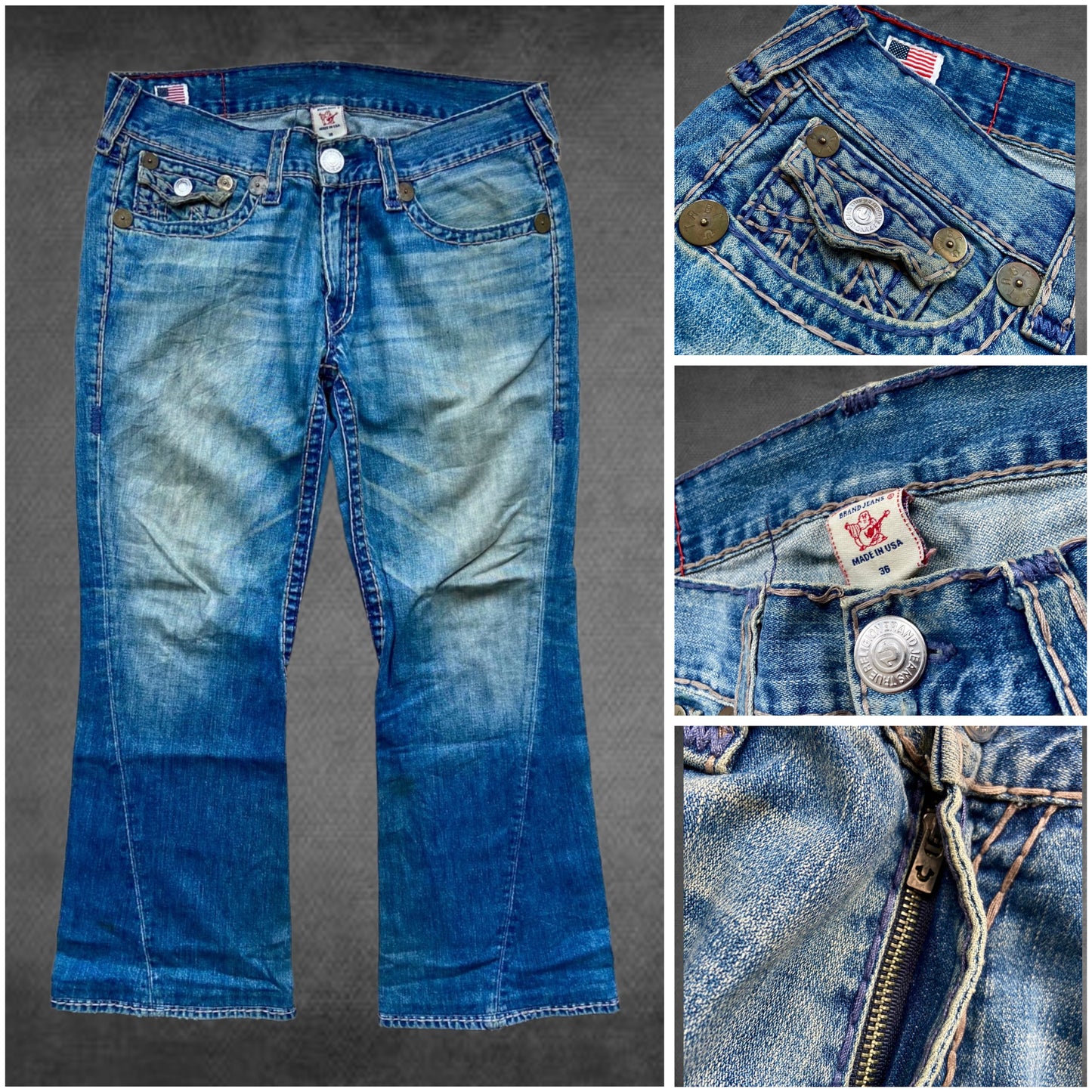 True Religion Joey Super T Jeans