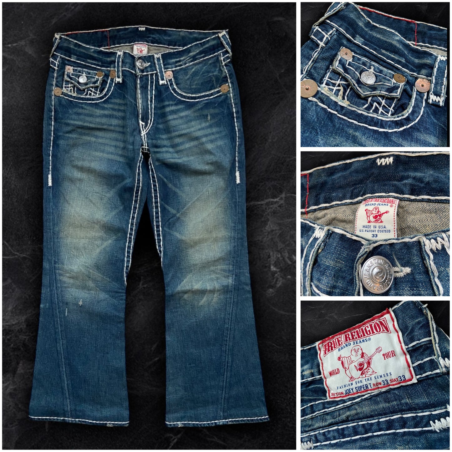 True Religion Joey Super T Jeans