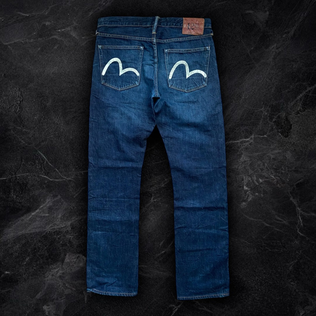 Evisu Lot 2008 Seagull Logo Jeans