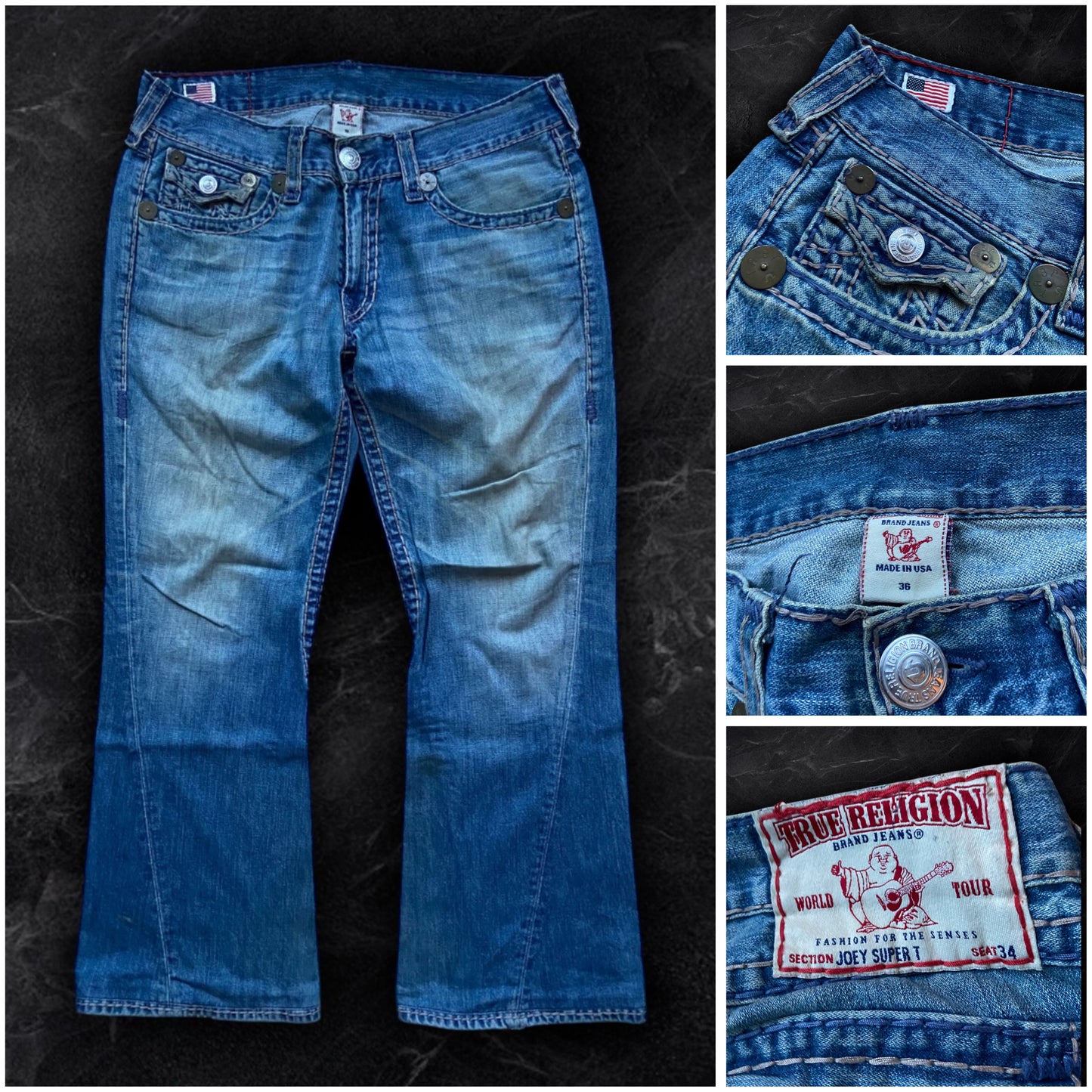 True Religion Joey Super T Jeans