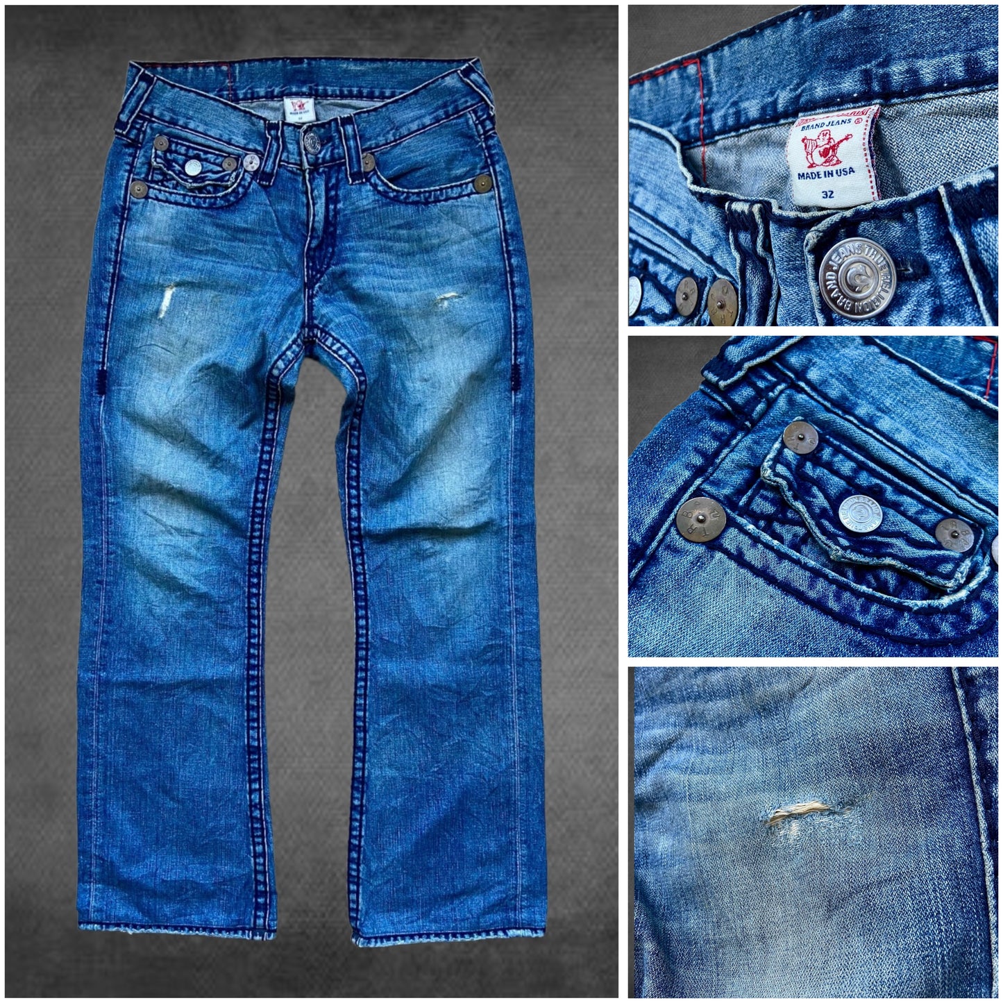 True Religion Billy Super T Jeans