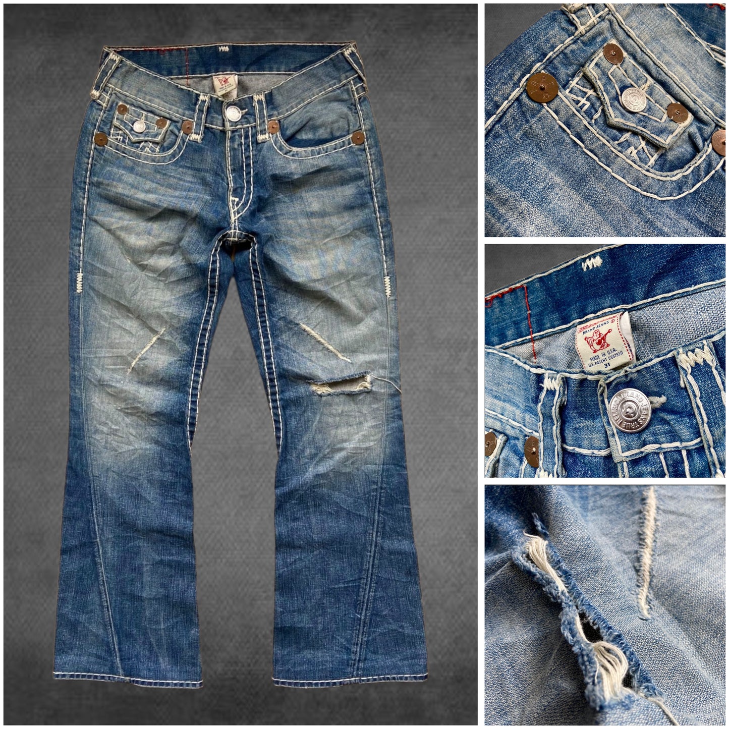 True Religion Joey Super T Jeans