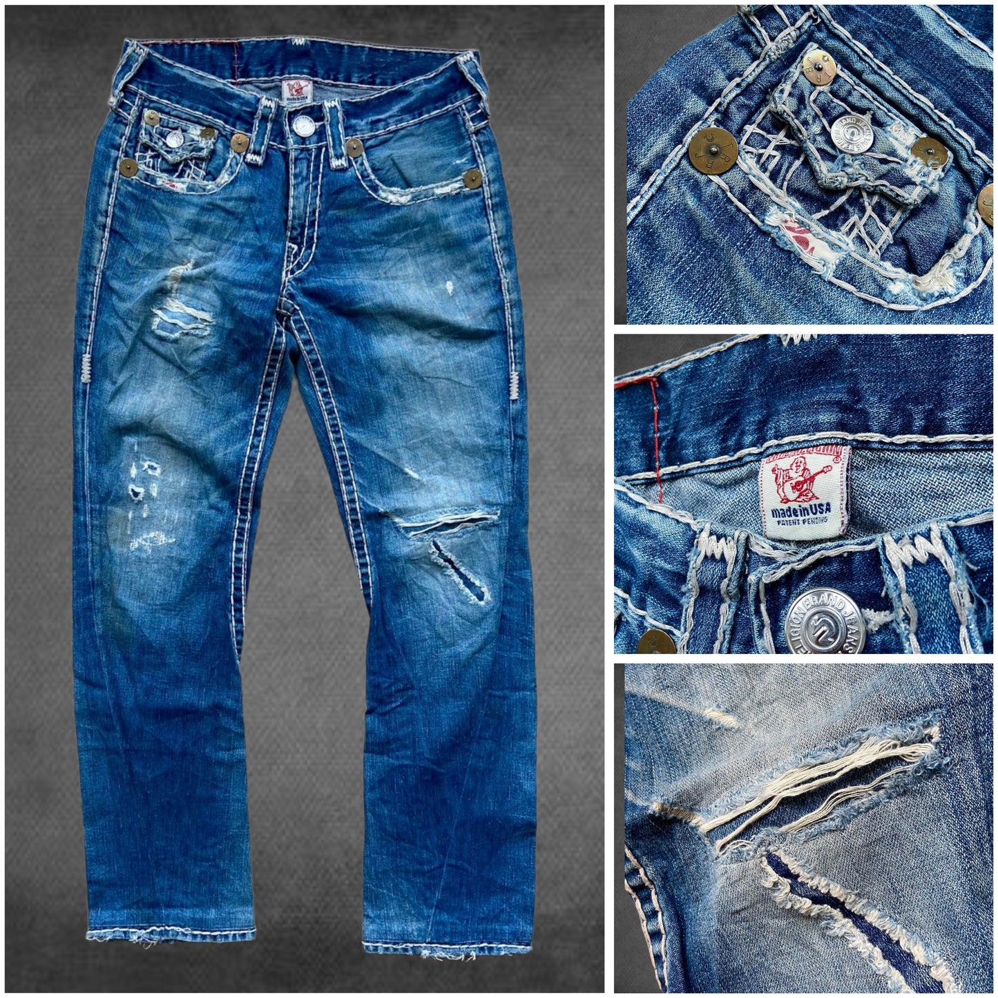 True Religion Joey Super T Jeans