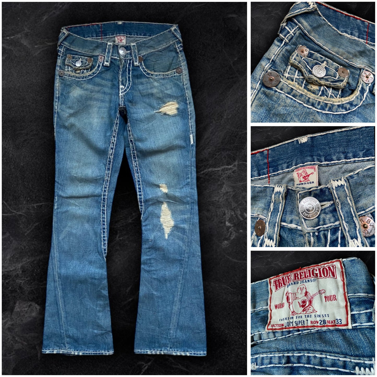 True Religion Joey Super T Jeans