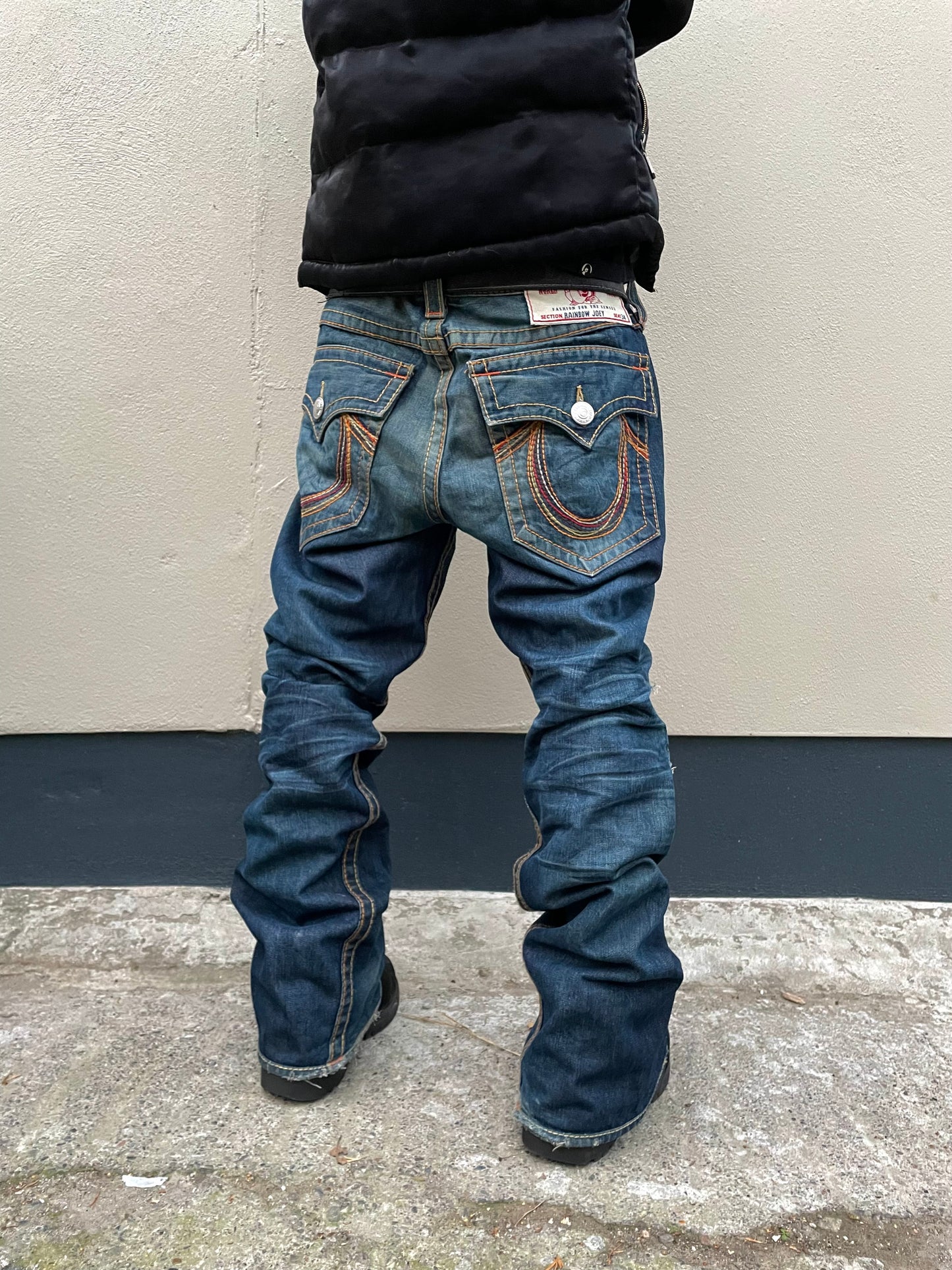 True Religion Rainbow Joey Jeans