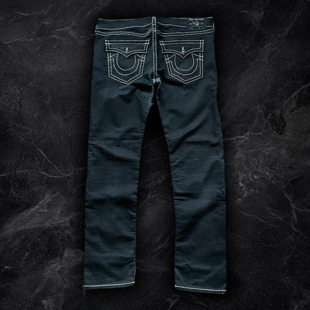 True Religion “Big T” Stitch Jeans