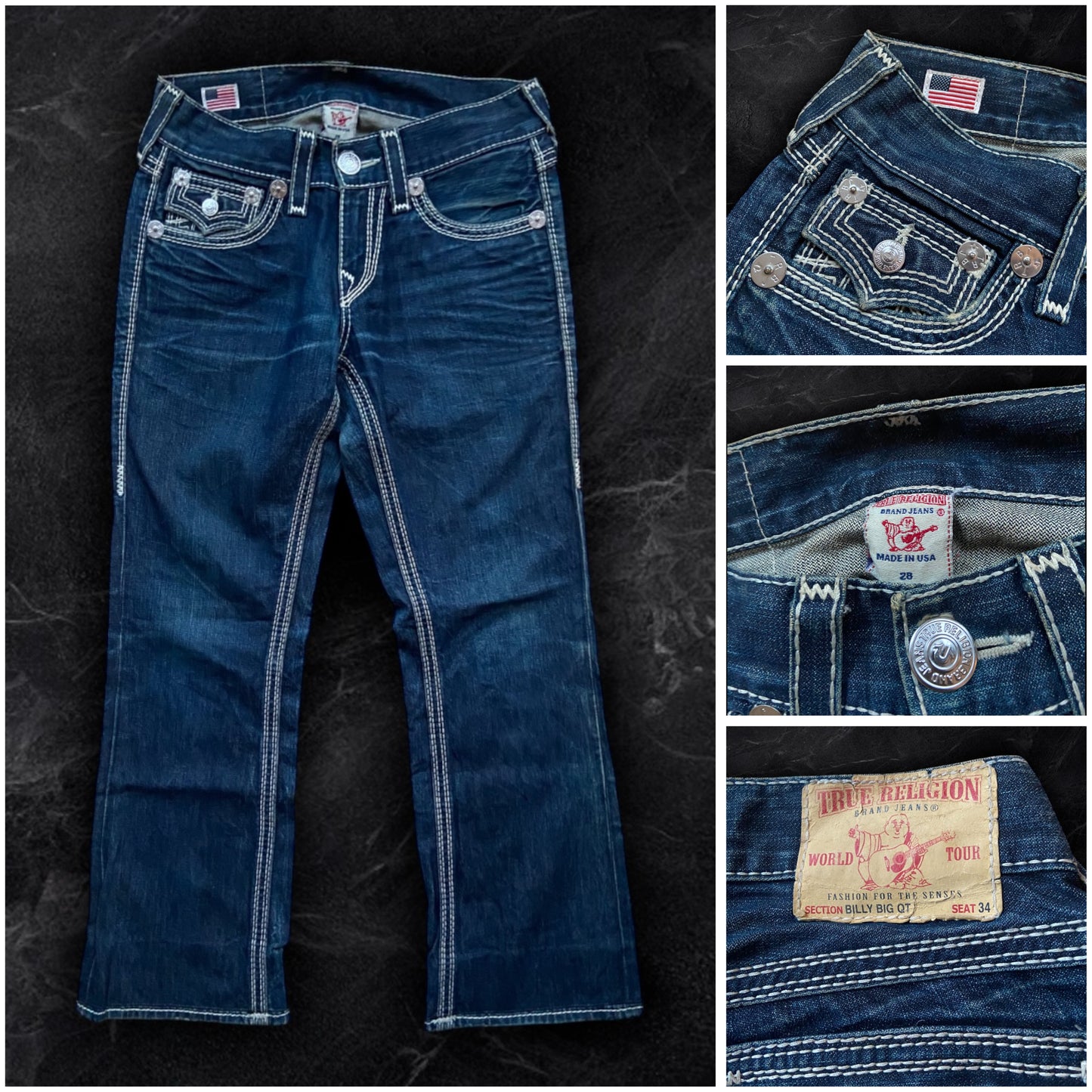 True Religion Billy Big Qt Jeans